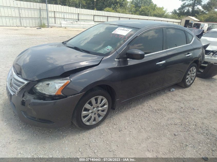 2014 NISSAN SENTRA S - 3N1AB7AP3EL689757