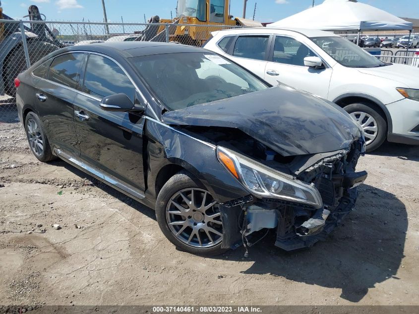 2015 HYUNDAI SONATA 2.4L LIMITED - 5NPE34AF1FH247529