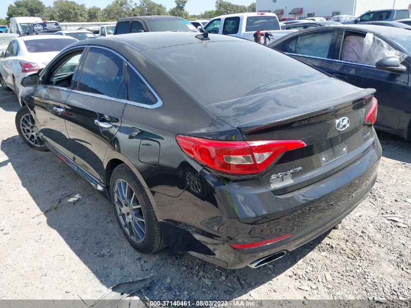 2015 HYUNDAI SONATA 2.4L LIMITED - 5NPE34AF1FH247529