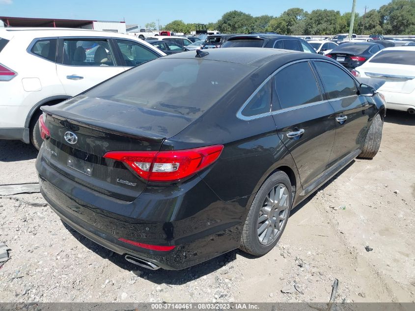 2015 HYUNDAI SONATA 2.4L LIMITED - 5NPE34AF1FH247529