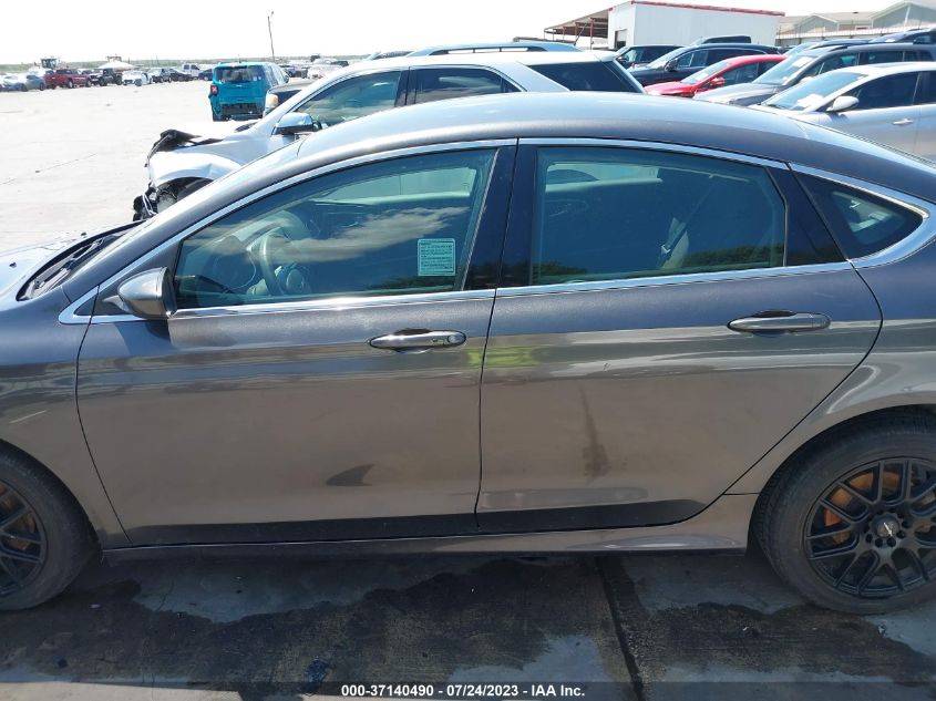 2015 CHRYSLER 200 LIMITED - 1C3CCCAB9FN576191
