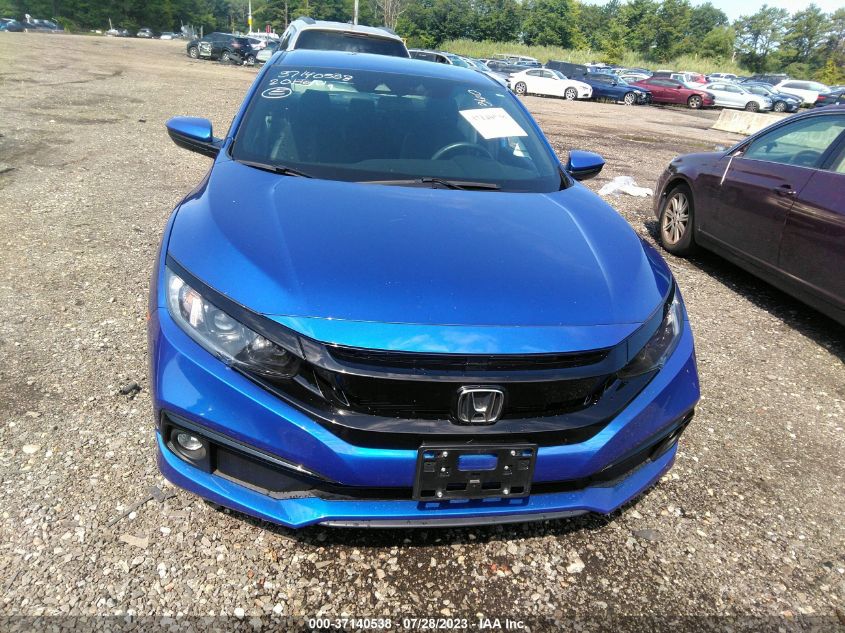 2020 HONDA CIVIC SEDAN SPORT - 2HGFC2F86LH505083