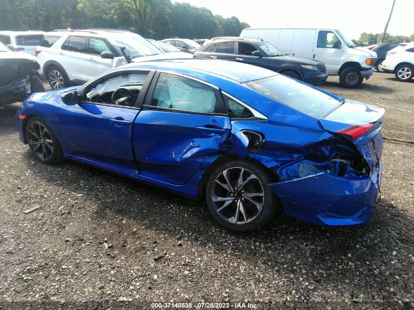 2020 HONDA CIVIC SEDAN SPORT - 2HGFC2F86LH505083