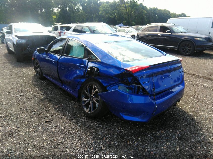 2020 HONDA CIVIC SEDAN SPORT - 2HGFC2F86LH505083