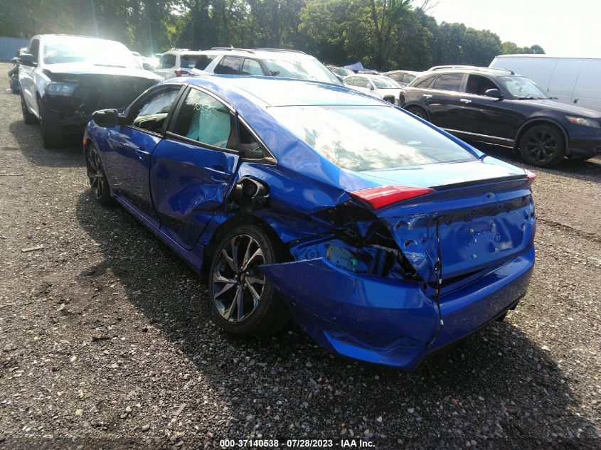 2020 HONDA CIVIC SEDAN SPORT - 2HGFC2F86LH505083