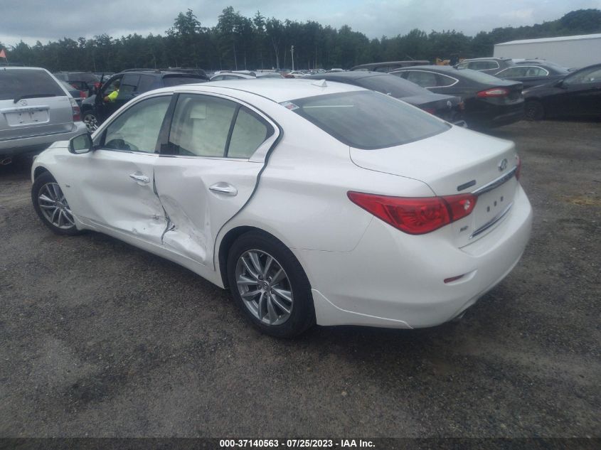 2017 INFINITI Q50 3.0T PREMIUM - JN1EV7AR4HM839945
