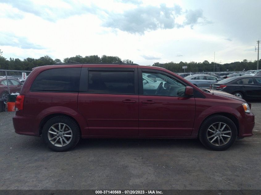 2016 DODGE GRAND CARAVAN SXT - 2C4RDGCG3GR162511