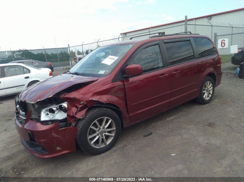 2016 DODGE GRAND CARAVAN SXT - 2C4RDGCG3GR162511