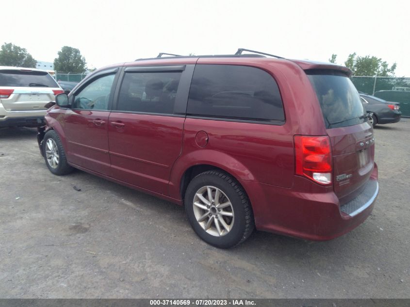2016 DODGE GRAND CARAVAN SXT - 2C4RDGCG3GR162511