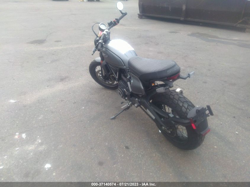 2021 DUCATI SCRAMBLER DESERT SLED ML0KAFPM2MT004251