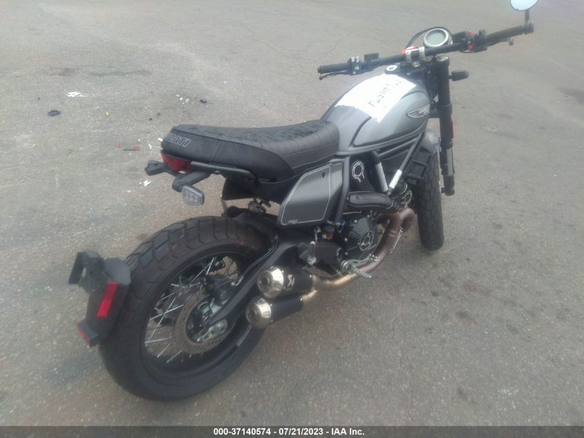 2021 DUCATI SCRAMBLER DESERT SLED ML0KAFPM2MT004251