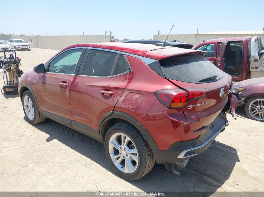 2022 BUICK ENCORE GX PREFERRED - KL4MMCSLXNB037500
