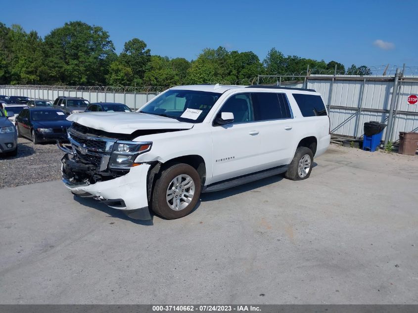 2019 CHEVROLET SUBURBAN C1500 LT - 1GNSCHKC6KR137570
