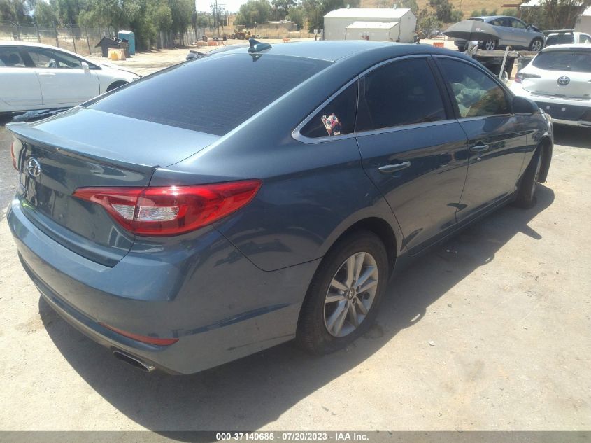 2016 HYUNDAI SONATA 2.4L SE - 5NPE24AF0GH328638