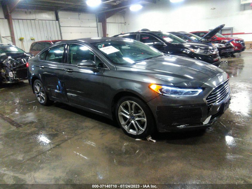 2019 FORD FUSION SEL - 3FA6P0CDXKR116335