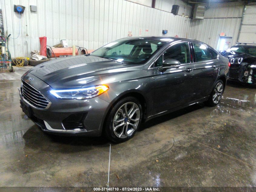 2019 FORD FUSION SEL - 3FA6P0CDXKR116335