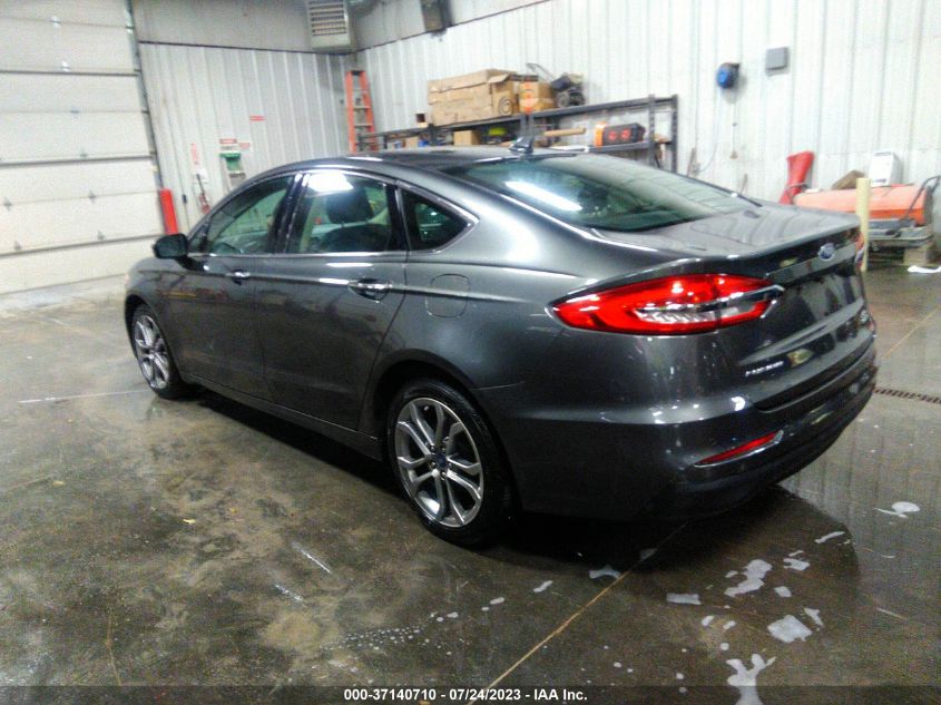 2019 FORD FUSION SEL - 3FA6P0CDXKR116335