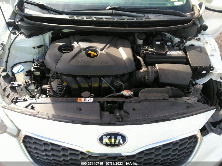 2016 KIA FORTE LX - KNAFK4A61G5495687
