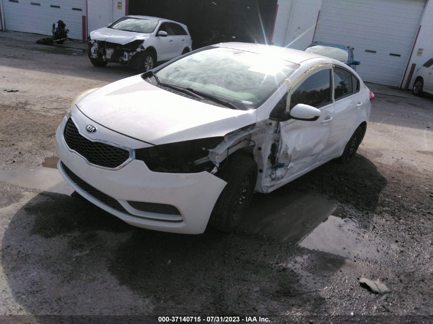 2016 KIA FORTE LX - KNAFK4A61G5495687