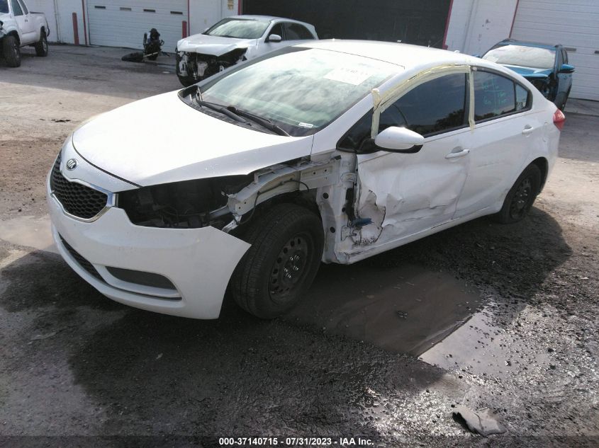 2016 KIA FORTE LX - KNAFK4A61G5495687