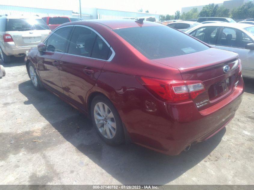 2016 SUBARU LEGACY 2.5I PREMIUM - 4S3BNAF65G3038845