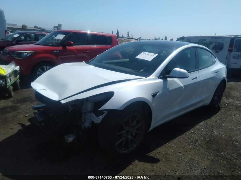 2021 TESLA MODEL 3 STANDARD RANGE PLUS - 5YJ3E1EA7MF046003
