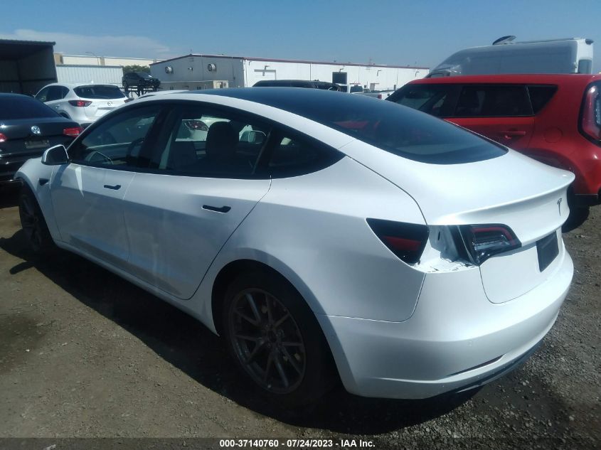 2021 TESLA MODEL 3 STANDARD RANGE PLUS - 5YJ3E1EA7MF046003