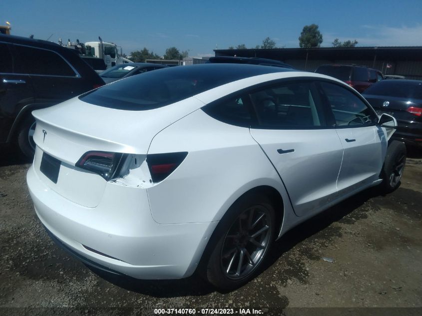 2021 TESLA MODEL 3 STANDARD RANGE PLUS - 5YJ3E1EA7MF046003