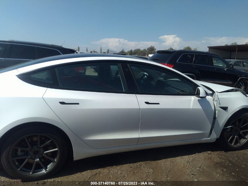 2021 TESLA MODEL 3 STANDARD RANGE PLUS - 5YJ3E1EA7MF046003