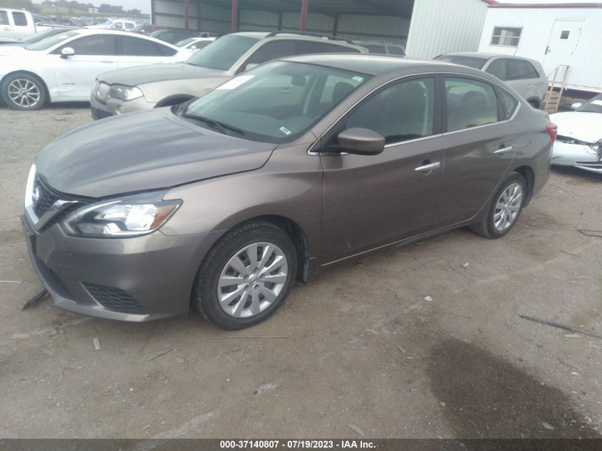 2016 NISSAN SENTRA SV - 3N1AB7AP1GY322068