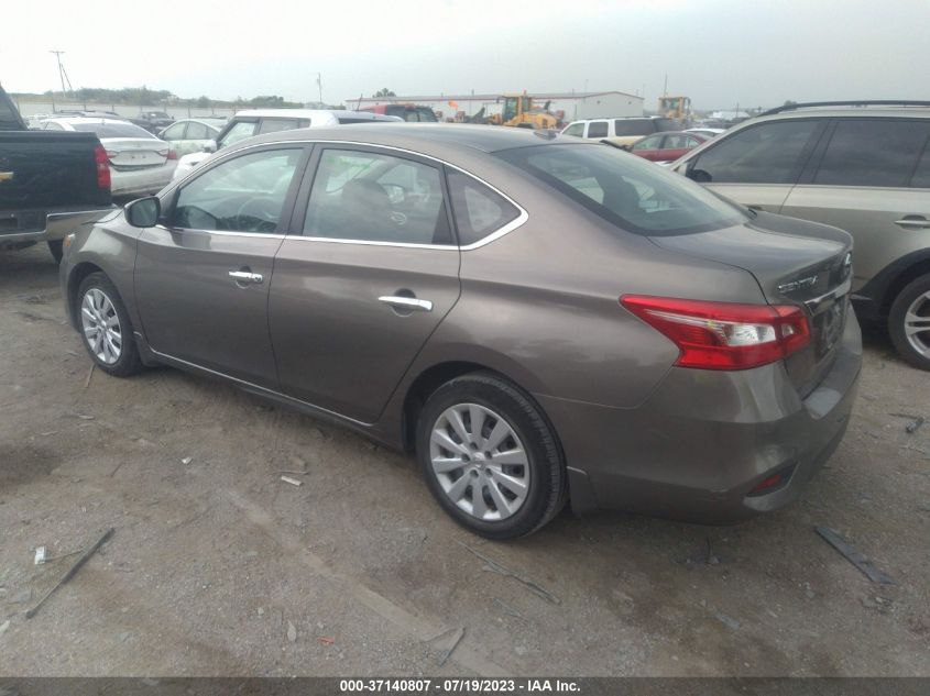 2016 NISSAN SENTRA SV - 3N1AB7AP1GY322068
