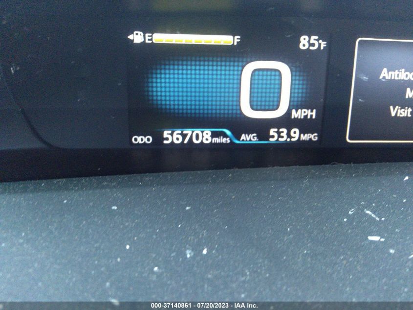 2017 TOYOTA PRIUS TWO/TWO ECO/THREE - JTDKARFU2H3530288