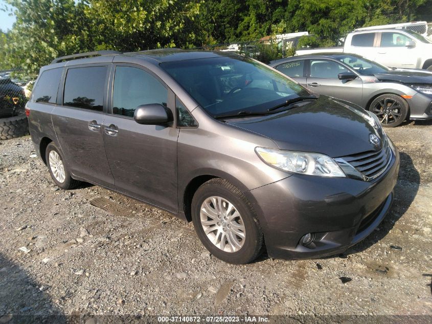 2017 TOYOTA SIENNA XLE AUTO ACCESS - 5TDYZ3DCXHS858731