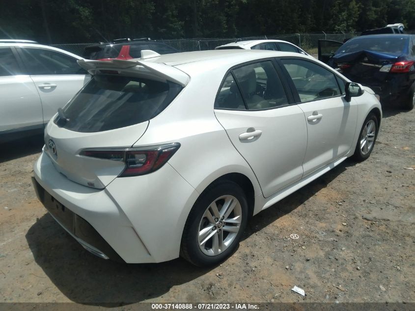 2019 TOYOTA COROLLA HATCHBACK SE/XSE JTNK4RBEXK3037659
