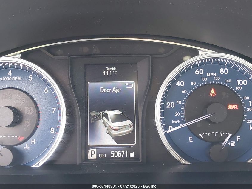 2016 TOYOTA CAMRY XLE/SE/LE/XSE - 4T1BF1FK4GU520772