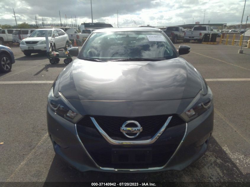 2018 NISSAN MAXIMA SV - 1N4AA6AP7JC406525