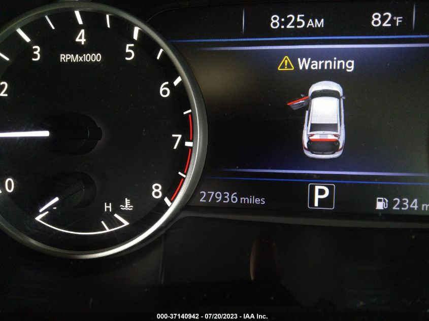 2018 NISSAN MAXIMA SV - 1N4AA6AP7JC406525