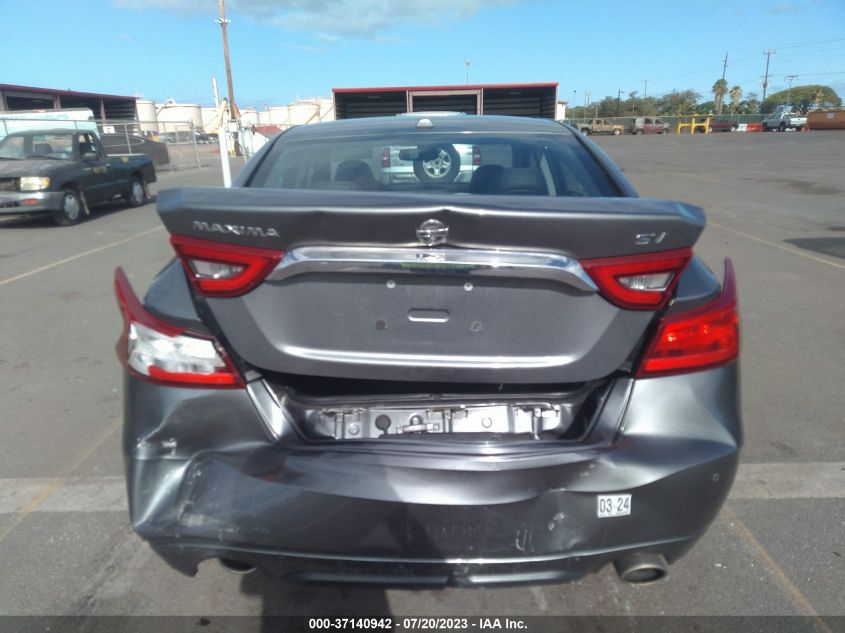 2018 NISSAN MAXIMA SV - 1N4AA6AP7JC406525