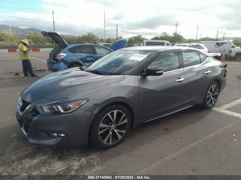 2018 NISSAN MAXIMA SV - 1N4AA6AP7JC406525
