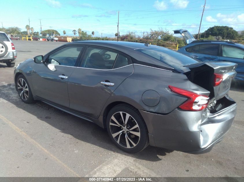 2018 NISSAN MAXIMA SV - 1N4AA6AP7JC406525