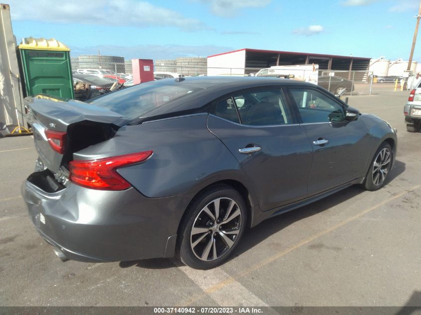 2018 NISSAN MAXIMA SV - 1N4AA6AP7JC406525
