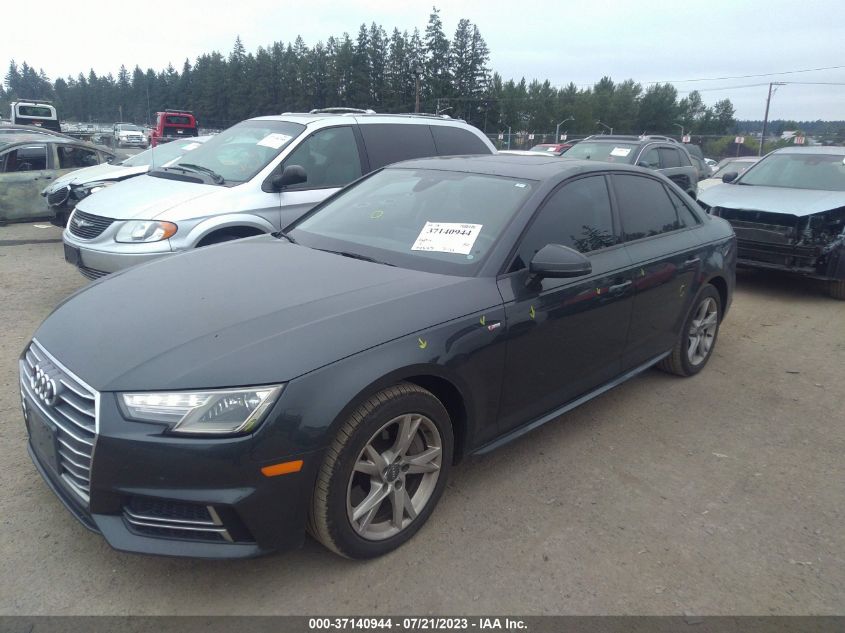 2018 AUDI A4 PREMIUM - WAUDNAF44JA055174