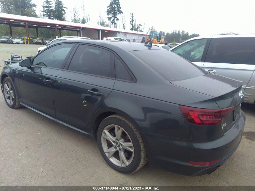 2018 AUDI A4 PREMIUM - WAUDNAF44JA055174