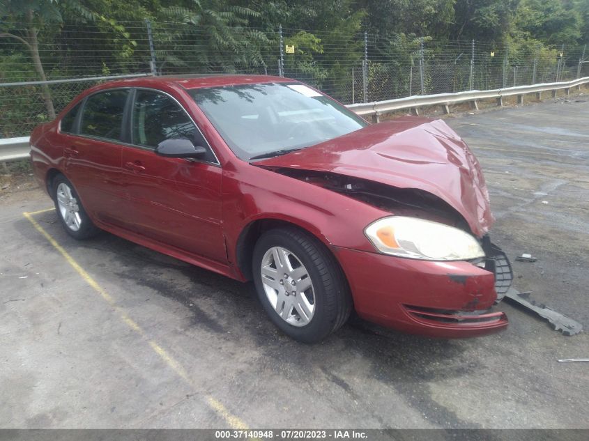 2013 CHEVROLET IMPALA LT - 2G1WG5E36D1141163