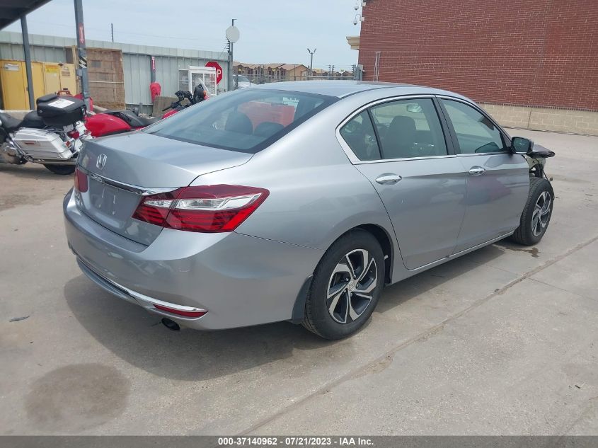 2017 HONDA ACCORD SEDAN LX - 1HGCR2F37HA188586