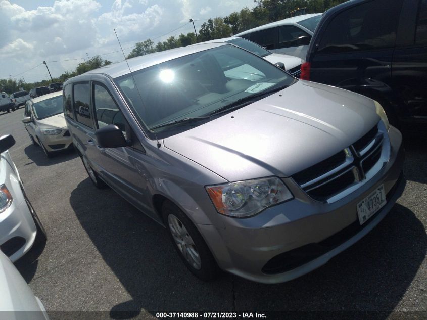 2014 DODGE GRAND CARAVAN SE - 2C4RDGBG5ER355452