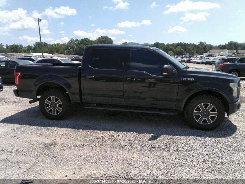 2015 FORD F-150 XLT - 1FTEW1EF3FFA96560