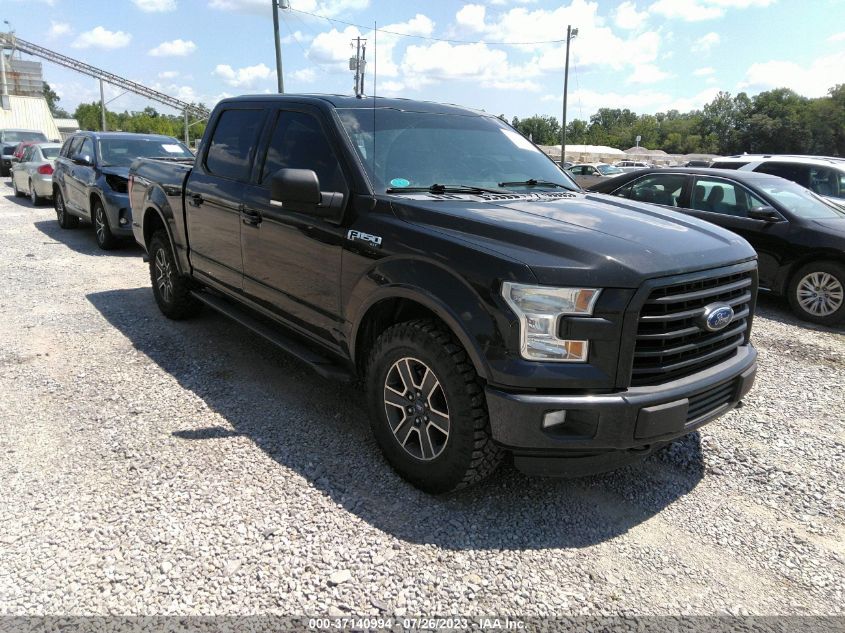 2015 FORD F-150 XLT - 1FTEW1EF3FFA96560