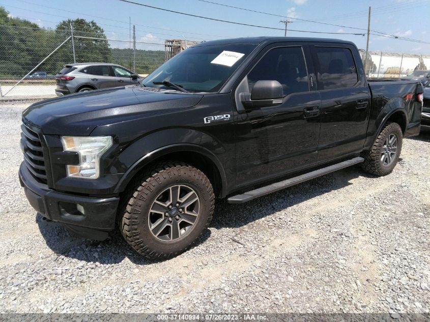 2015 FORD F-150 XLT - 1FTEW1EF3FFA96560