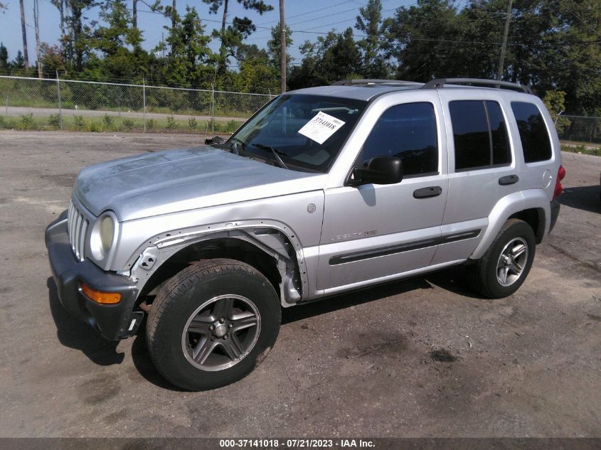 1J4GL48K94W171376 2004 JEEP LIBERTY SPORTphoto 2